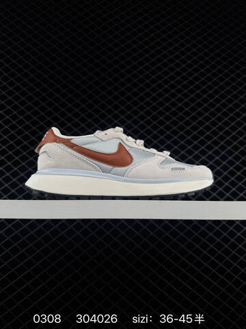 Nike Phoenix Waffle Black White 36-45 Running - Unisex (BS-72744)