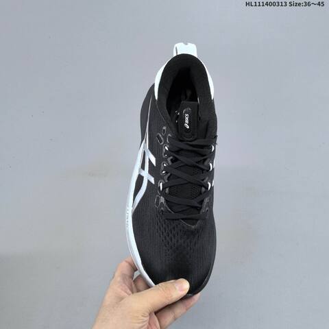 ASICS Gel Nimbus 27 Black Silver White EU 36-45 Running Shoe Running Sneakers - Unisex (BS-68996)