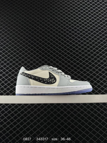 Jordan Air Jordan 1 Low White University Blue EU 36-46 Sneaker - Unisex BS-80821