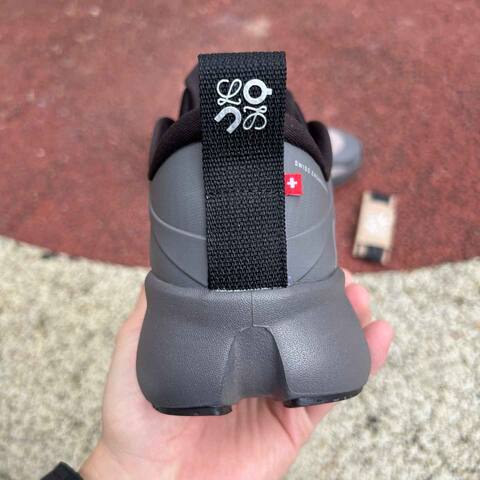 LOEWE x On Cloudsolo 3MF30664602 Grey Black US 8 5 EU 42 UK 8 JP 26 5 Running Shoe Running Sneakers - Men's (BS-86761)