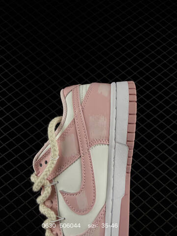 Nike SB Zoom Dunk Low White Light Pink Cream Red 35-46 Skate Shoe - Unisex BS-70515