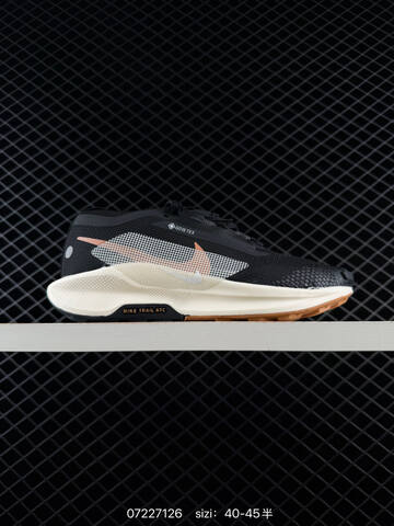 Nike REACTX PEGASUS TRAIL 5 GTX Grey Cream Black EU 40-45 - Men's (BS-70124)