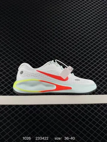 Nike Journey Run White Volt Black EU 36-45 Running - Unisex BS-74555