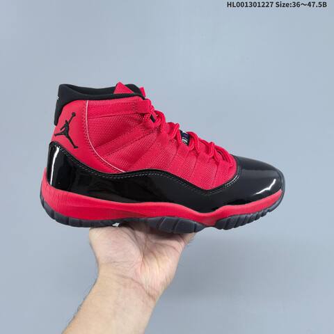 Jordan Air Jordan 11 Retro Red Black 36-47 5 Basketball - Unisex (BS-67241)