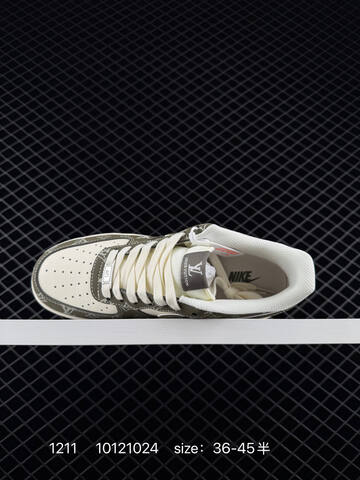 Nike Air Force 1 Low Cream Navy Red EU 36-45 Lifestyle - Unisex (BS-73764)