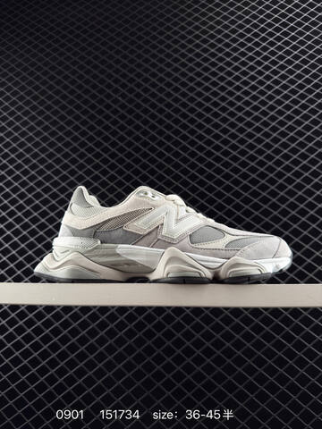 New Balance 9060 Grey Off White Silver Black EU 36-45 Sneaker Unisex BS-82884