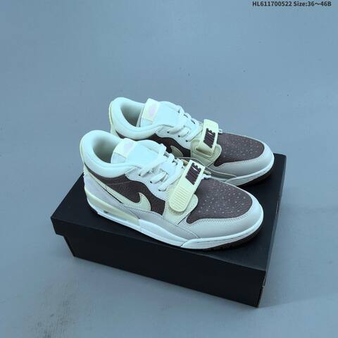 Jordan Legacy 312 Low Brown Cream Light Grey EU 36-46 Casual - Unisex (BS-65901)