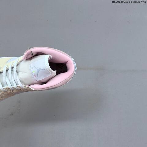 Jordan Air Jordan 1 Mid Pastel Blue Pink Cream White EU 36 45 Casual - Unisex (BS-66015)