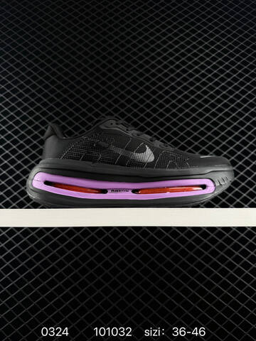 Nike Vomero Premium Black Purple Red Silver EU 36-46 Running - Unisex (BS-72485)
