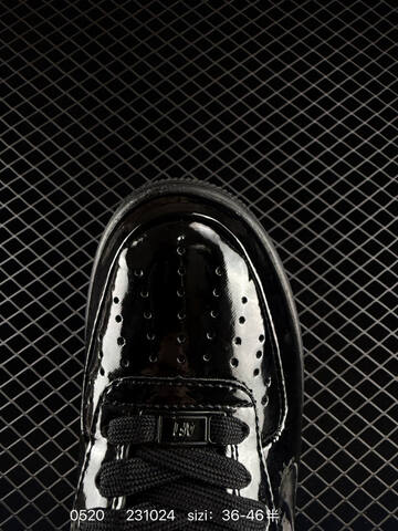 Nike Air Force 1 07 Gloss Black EU 36-46 Casual - Unisex (BS-71343)