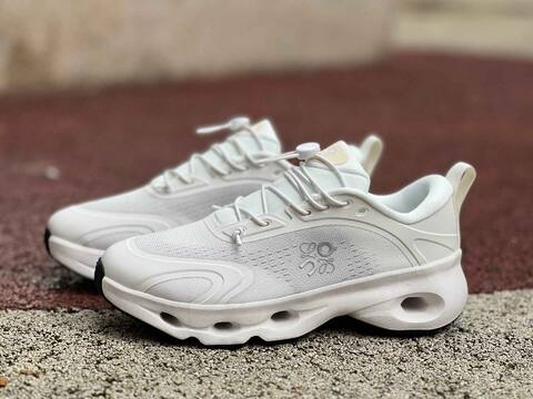 LOEWE x On Cloudsolo 3WF30604607 White Light Grey US 6 EU 37 UK 4 JP 23 Running Shoe Running Sneakers - Women s BS-86769