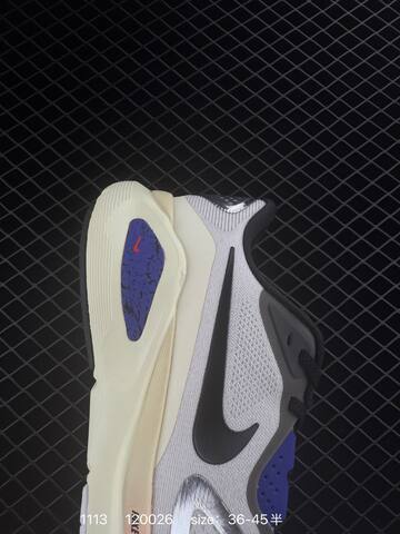 Nike Air Zoom Structure 26 White Grey Black With Blue And Red Accents EU 36-45 Running - Unisex (BS-74228)