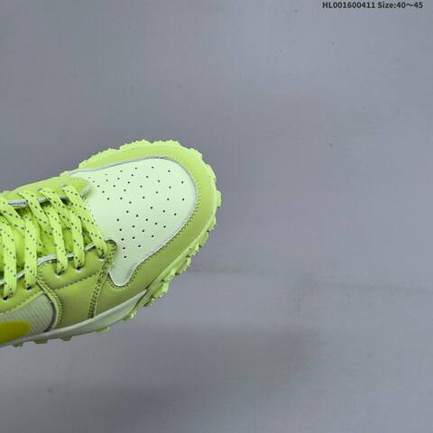 Nike Air Jordan 1 Element Gore-Tex Low Neon Yellow Lime Green With White And Orange Accents EU 40-45 Trail - Men's (BS-66238)