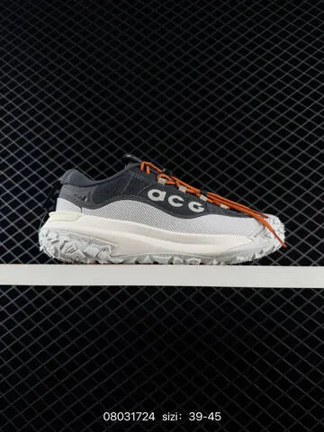 Nike ACG Mountain Fly 2 Low HF6245 001 Dark Grey Light Grey Orange Off White 39-45 Trail Unisex BS-69972