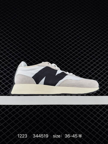New Balance 327 Black White Cream EU 36-45 Sneaker - Unisex (BS-82462)