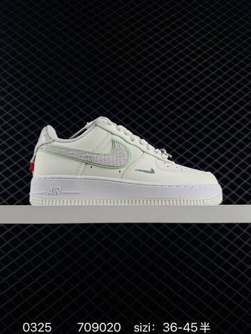 Nike Air Force 1 Low White Black Silver Grey Brown Red EU 36-45 Lifestyle - Unisex (BS-72449)