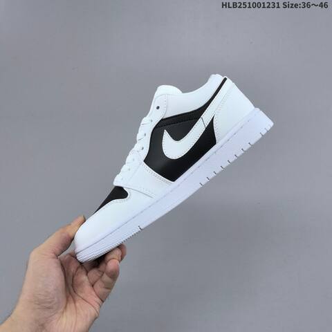 Jordan Air Jordan 1 Low Red White 36 46 Basketball - Unisex (BS-67160)