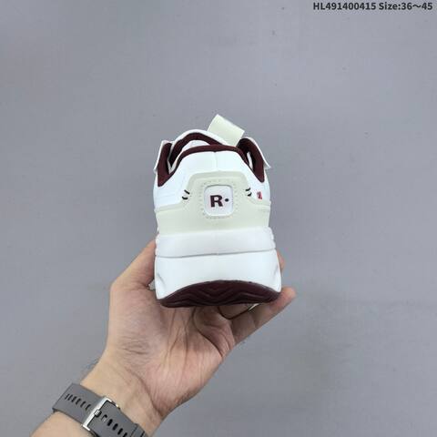 On Running THE ROGER Wildcard Cloud Tec White Off White Maroon EU 36-45 Running Shoe Running Sneakers - Unisex (BS-69607)