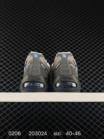 Nike UNDEFEATED x Air Max 95 OG Big Bubble IB4523-002 Grey Black White Blue EU 40-46 Lifestyle - Men's (BS-72809)