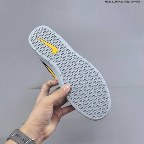 Nike SB Force 58 Black Dark Grey University Gold Light Grey EU 36-45 Skate Shoe - Unisex (BS-60573)