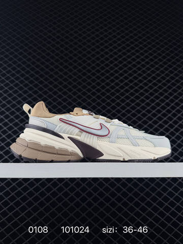 Nike V2K Run White Silver Cream Black EU 36-46 Running - Unisex (BS-73258)
