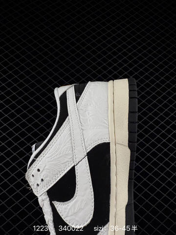 Nike Dunk Low Retro Black White 36-45 Skate - Unisex (BS-73543)