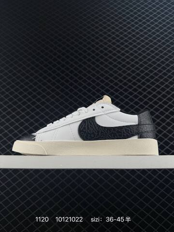 Nike Blazer Low 77 Jumbo White Red Black EU 36-45 Casual - Unisex (BS-74102)