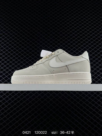 Nike Air Force 1 Low Light Bone Sail EU 36-42 With Half Sizes Lifestyle - Unisex (BS-71971)