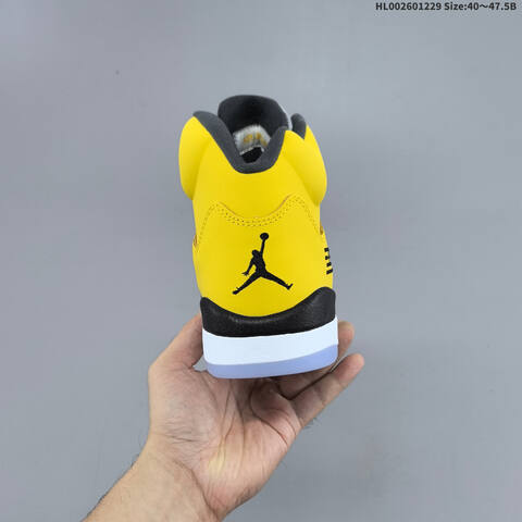 Jordan Air Jordan 5 Retro Tokyo 23 Yellow Multi EU 40-47 5 Basketball - Men's (BS-67210)