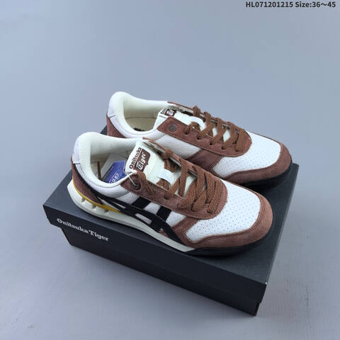 Onitsuka Tiger Ultimate 81 EX White Brown Black Yellow EU 36-45 Sneaker Casual Sneakers - Unisex (BS-69151)