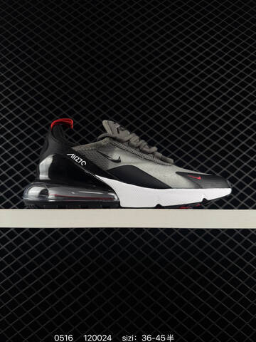 Nike Air Max 270 Grey Black White Red EU 36-45 Running - Unisex BS-71399
