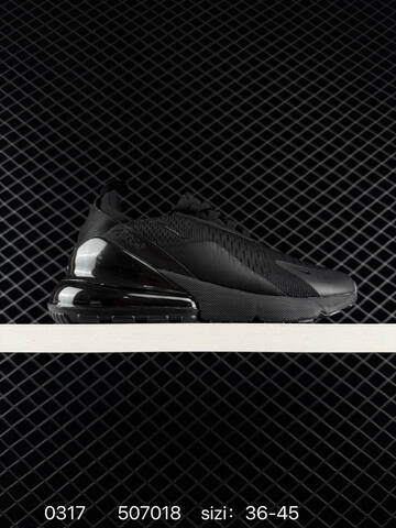 Nike Air Max 270 Black Blue EU 39-45 Lifestyle - Unisex (BS-72627)