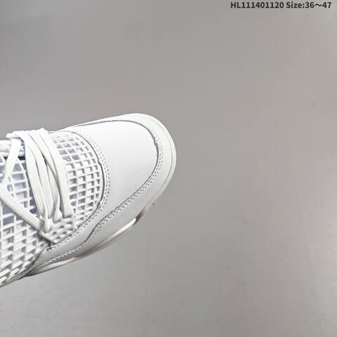 Jordan Air Jordan 4 Retro White 36 47 Basketball - Unisex (BS-63371)