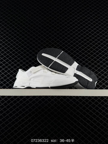 On Running Cloudnova Moon 3 WG10815460 White Black EU 36-45 Running Shoe Running Sneakers - Unisex (BS-85001)