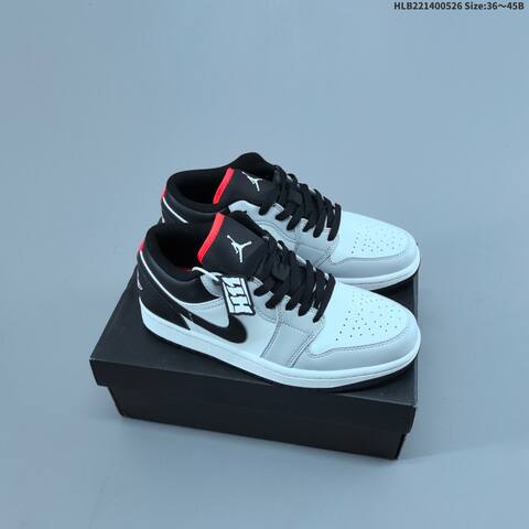 Nike Air Jordan 1 Low Olive Green Grey White EU 36 45 Casual - Unisex (BS-65868)