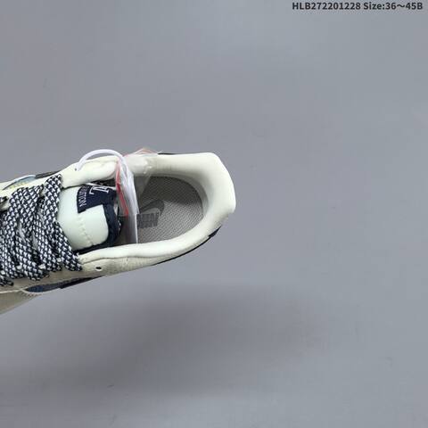 Nike Air Force 1 07 LV8 Off White Navy Blue Multicolor EU 36-45 Sneaker - Unisex BS-62365