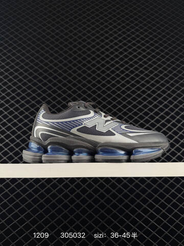 New Balance U2000UK Black Silver Blue EU 36-45 Running Shoe Unisex BS-82502