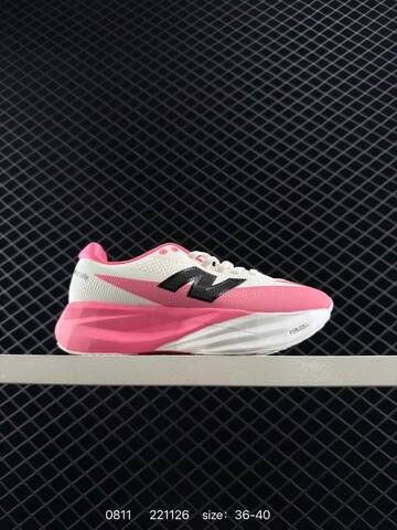 New Balance FuelCell Rebel v5 red black white pink