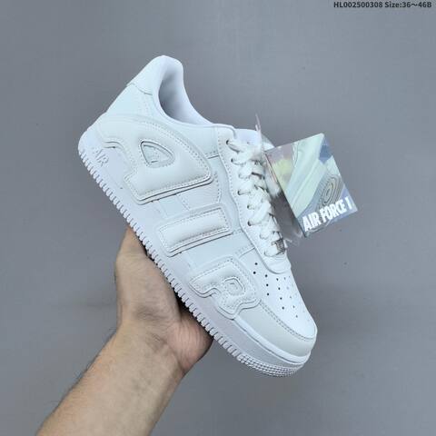 Nike CPFM x Air Force 1 Low Triple White EU 36-46 Sneaker - Unisex BS-61431