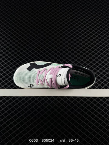 On Cloudboom White Mint Green Pink Black EU 36-45 Running Shoe Running Sneakers - Unisex (BS-85209)