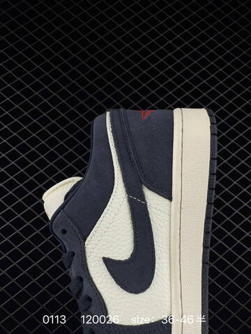 Jordan Air Jordan 1 Low OG Sail Navy Red EU 36-46 Sneaker - Unisex BS-79841