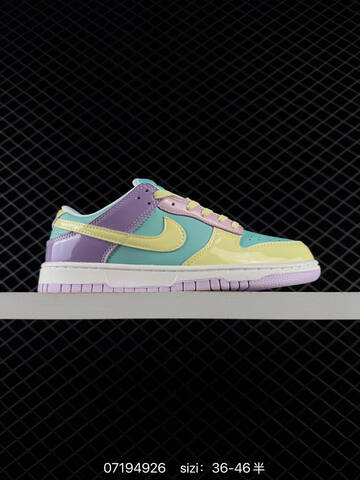 Nike SB Dunk Low Teal Yellow Purple Pink EU 36-46 Skate Unisex BS-70166