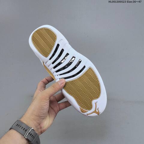 Jordan Air Jordan 12 OVO White Gold EU 36-47 Basketball - Unisex (BS-65891)
