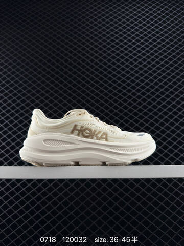 HOKA ONE ONE Bondi 9 Beige Light Brown EU 36-45 Running Shoe Running Sneakers Unisex BS-86551