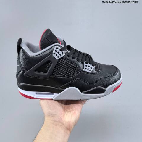 Air Jordan 4 Retro OG Cement AIR JORDAN 4 Aj4 Lifestyle BS-66483