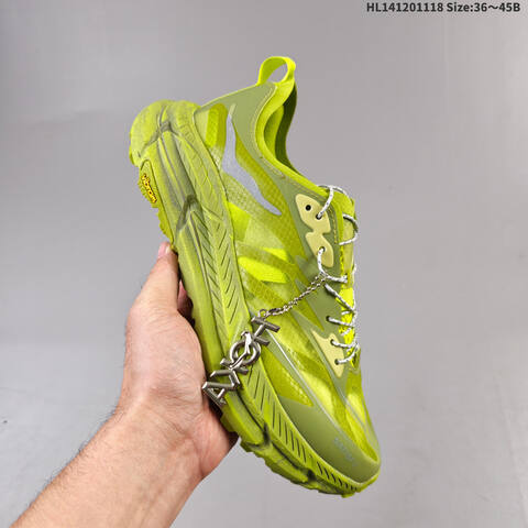 HOKA ONE ONE Mafate Three 2 Off White Light Beige Grey EU 36-45 Trail Shoe Trail Running Sneakers - Unisex (BS-69474)