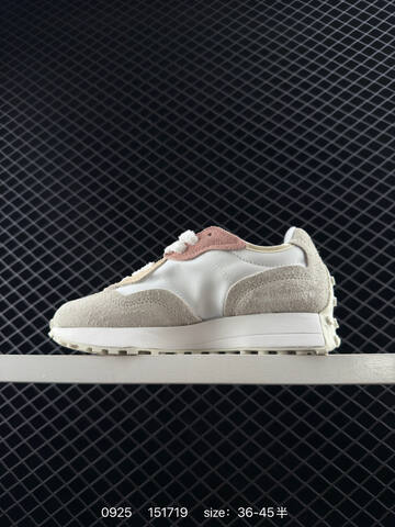 New Balance 327 Grey Beige White Pink EU 36-45 Sneaker - Unisex (BS-82775)