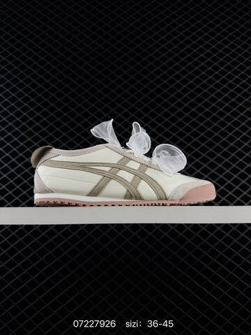 ASICS Onitsuka Tiger MEXICO 66 Off White Light Green Grey EU 36-45 Sneaker Casual Sneakers - Unisex (BS-81715)