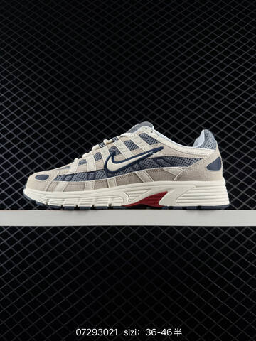 Nike P-6000 Metallic Silver Black White Grey EU 36-46 Lifestyle - Unisex (BS-70041)