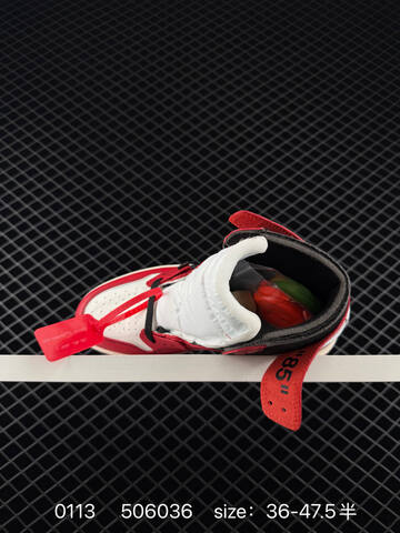 Jordan Air Jordan 1 Retro High OG Off White UNC Chicago Red White Black Cream EU 36-47 5 Basketball Shoe - Unisex BS-79840